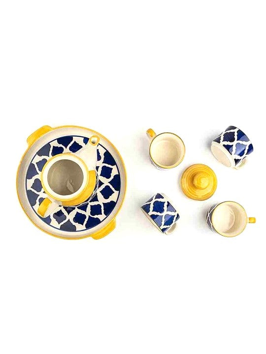 Moroccan Style Tea Pot Set of 6