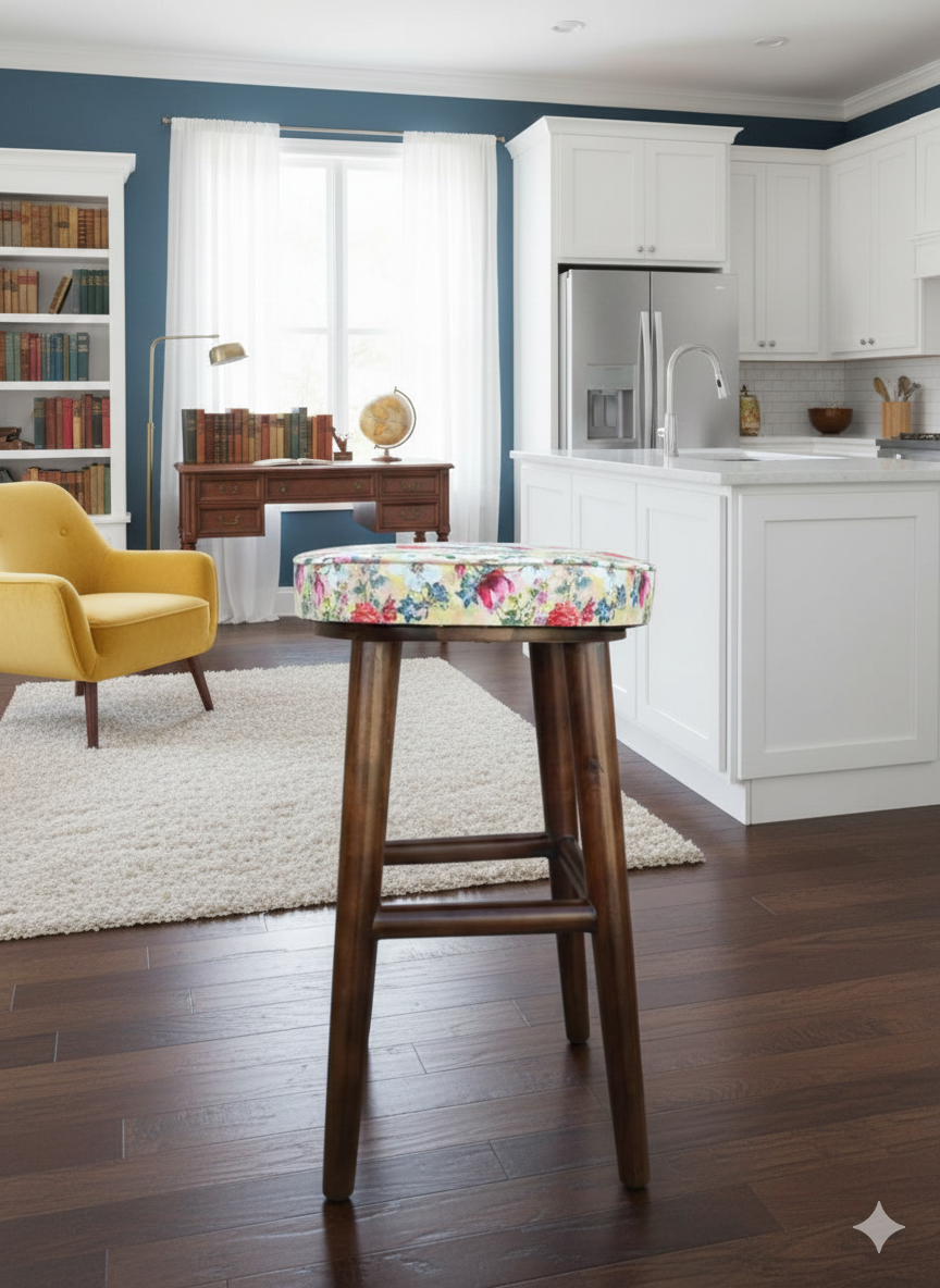 English Rose Café Stool