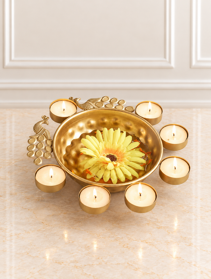 Gold Urli Iron (Set of 2)