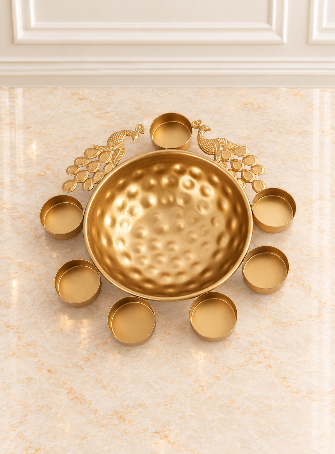Gold Urli Iron (Set of 2)