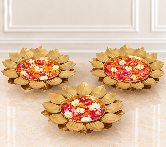 Floral Urli Bowl Set of 3