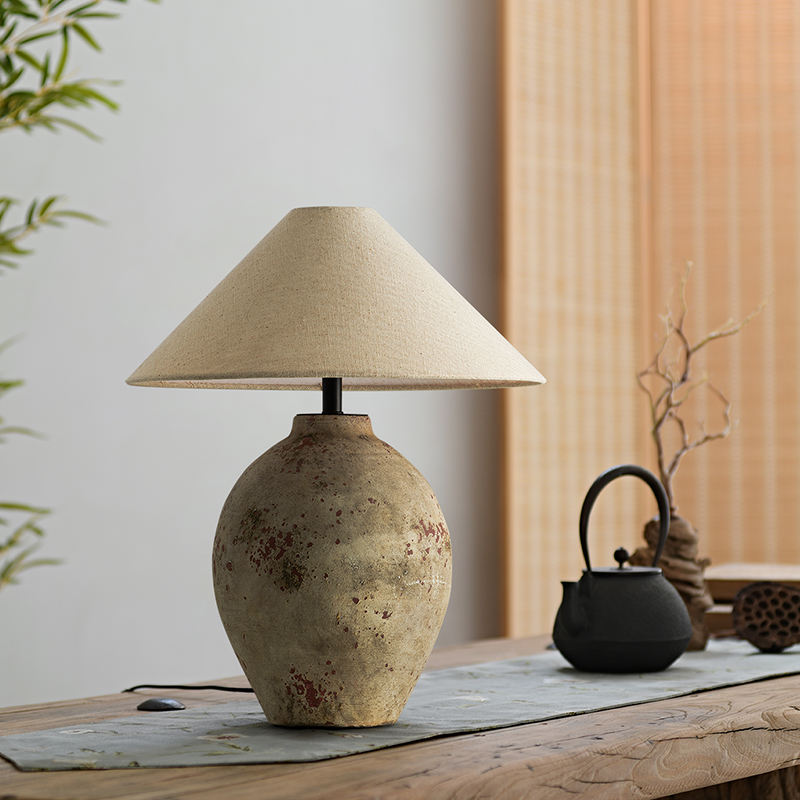 TerraGlow Ceramic Table Lamp