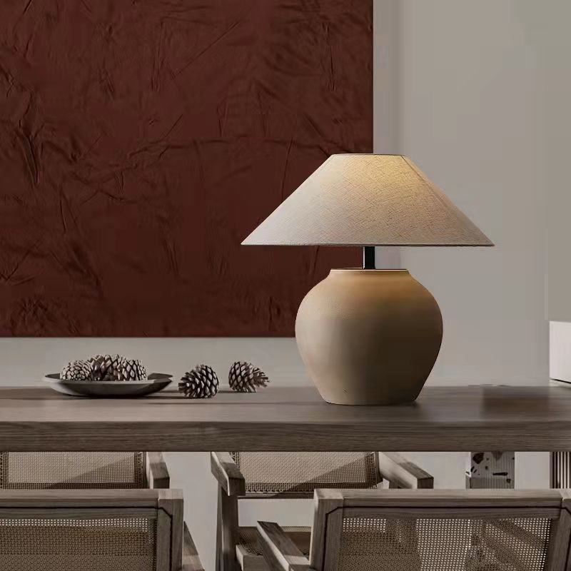 Wabi Glow Ceramic Table Lamp