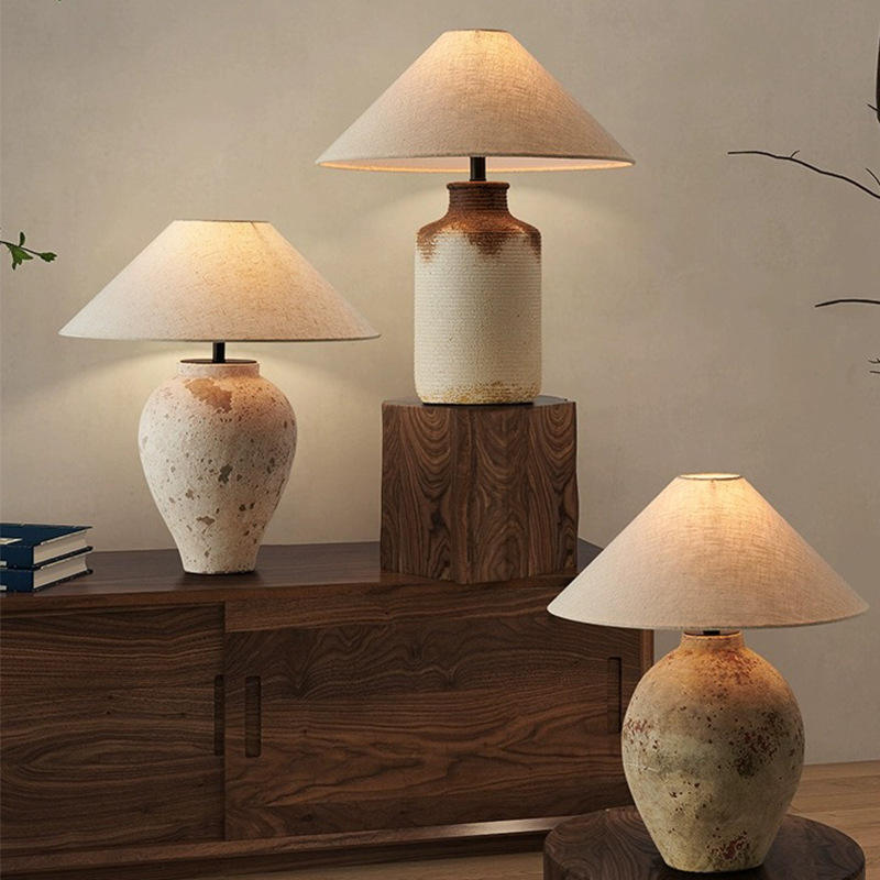 TerraGlow Ceramic Table Lamp