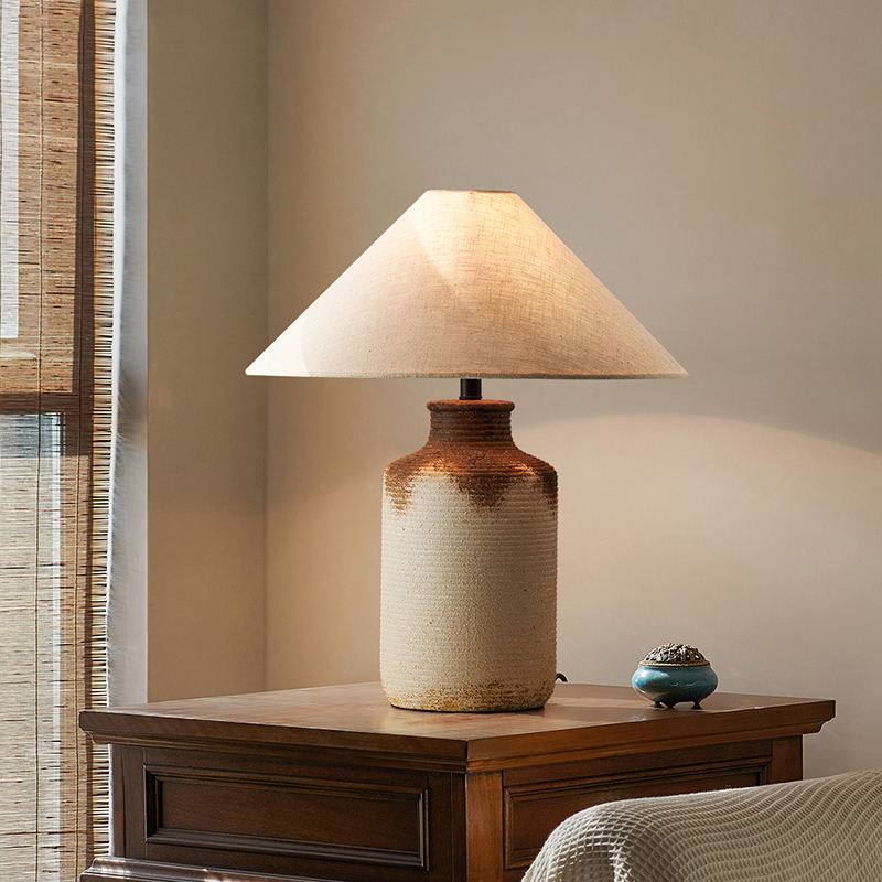 TerraGlow Ceramic Table Lamp