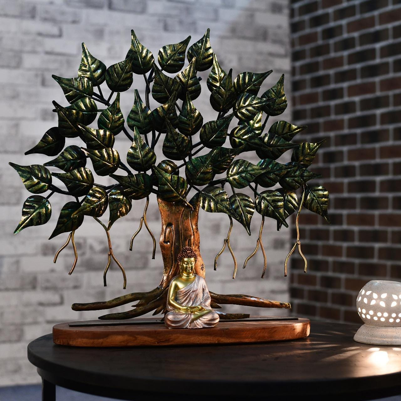 Lord Buddha Tree Table Decor