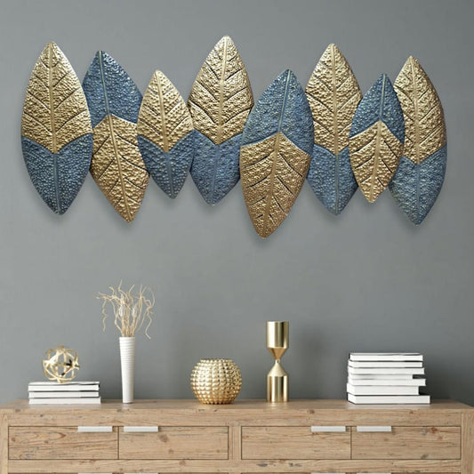 3D Leaf Metal Wall hanging Sculpture