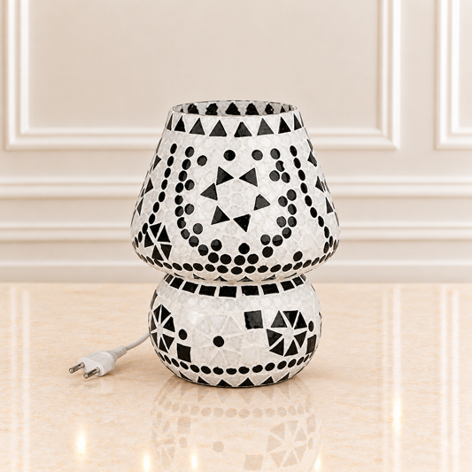 Pearl Light Table Lamp – Intricate Cutwork Decorative Bedside Lamp