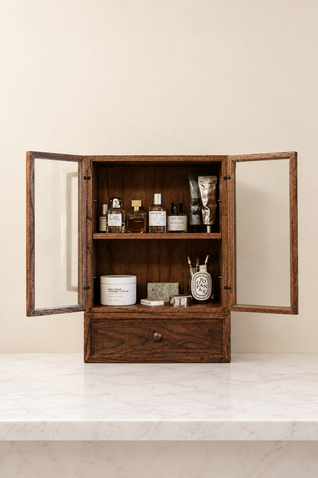 The Walnut Treasure Cabinet