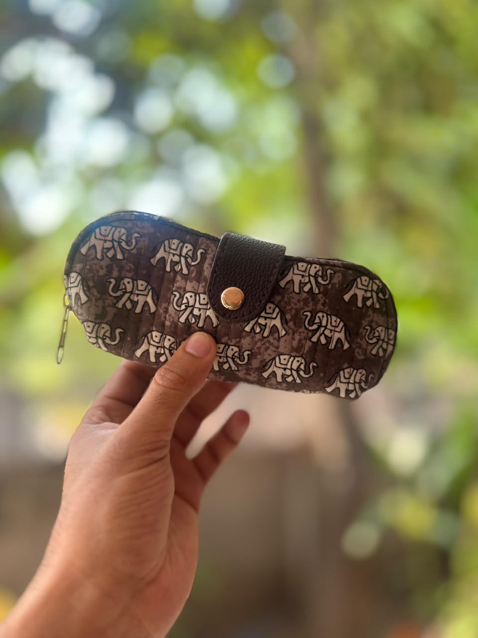 Hand Block Printed Fabric Spectacle Cover (Set of 5)