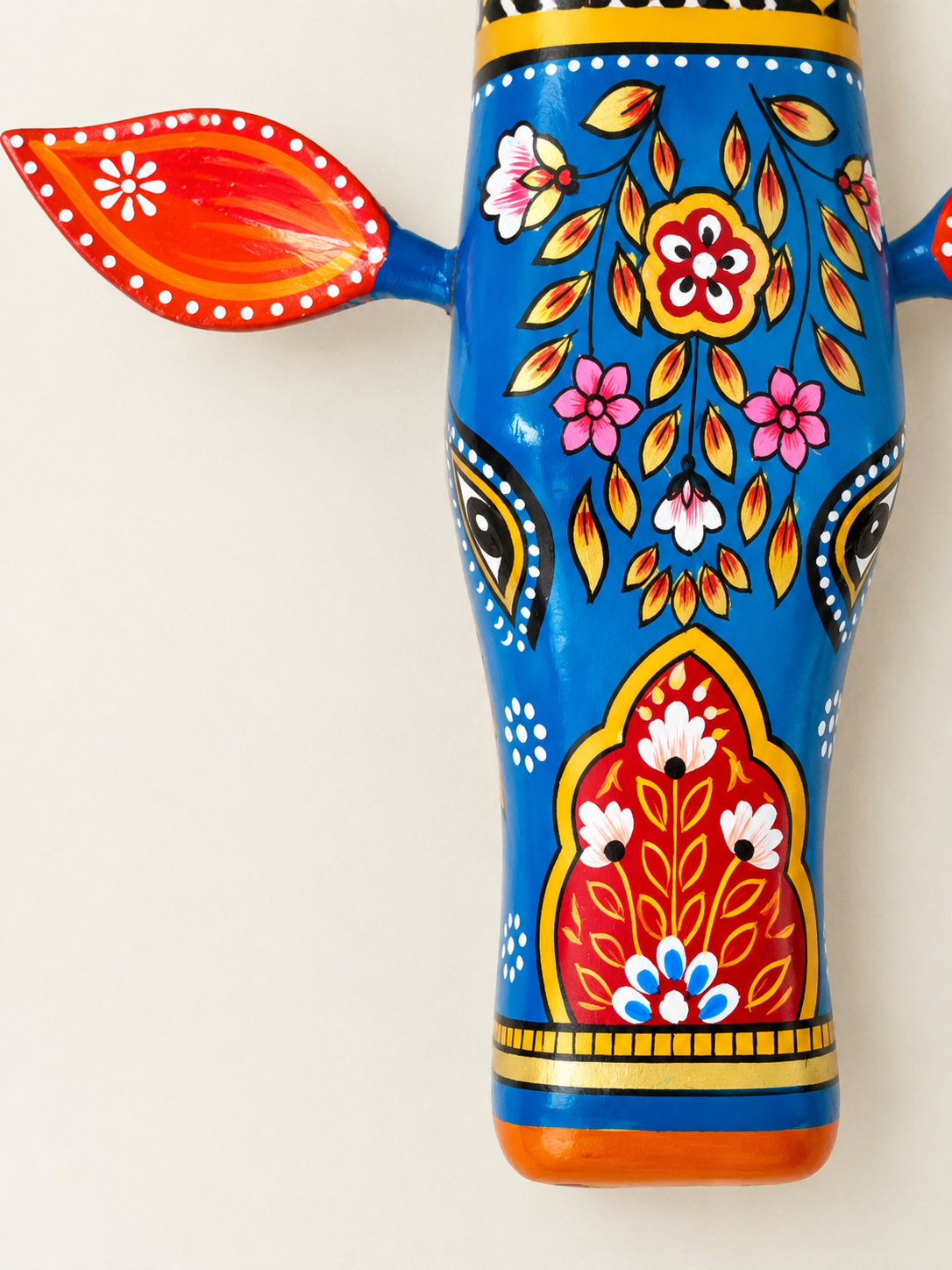 Blue Cow Wall Decor Hand painted (Single Pc)