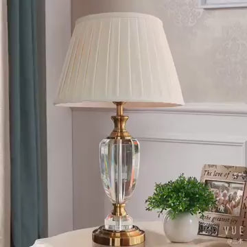 FRIZKA Desk Crystal Table Lamp