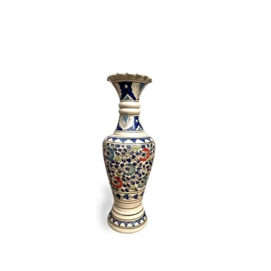 FRIZKA Handmade Hand-Painted Ceramic Vase Flower Vase